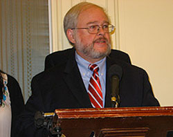 John Carr, Executive Director of the Department of Justice, Peace and Human Development. Image of John Carr, Executive Director of the Department of Justice, Peace and Human Development.