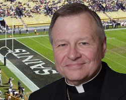 Archbishop Gregory Aymond. Image of Archbishop Gregory Aymond.
