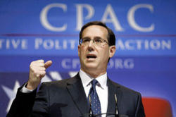 The low key performance of Senator Rick Santorum at CPAC may signal the emergence of true leadership in this age of showiness and hot air. What a refreshing idea!
Image of The low key performance of Senator Rick Santorum at CPAC may signal the emergence of true leadership in this age of showiness and hot air. What a refreshing idea!