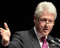 Former President Bill Clinton Image of Former President Bill Clinton