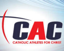 The three ballplayers are members of Catholic Athletes for Christ, a growing organization which serves Catholic athletes in the practice of their faith and helps them to promote a Catholic sports culture. Image of The three ballplayers are members of Catholic Athletes for Christ, a growing organization which serves Catholic athletes in the practice of their faith and helps them to promote a Catholic sports culture.
