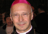 The president of the Italian bishops´ conference, Cardinal Angelo Bagnasco. Image of The president of the Italian bishops´ conference, Cardinal Angelo Bagnasco.