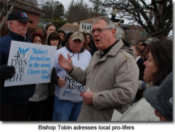 Shepherds and Flocks: Catholic Bishop Personally Leads Pro-Life
