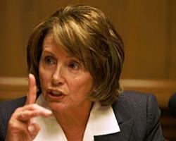 Speaker of the House Nancy Pelosi. Image of Speaker of the House Nancy Pelosi.