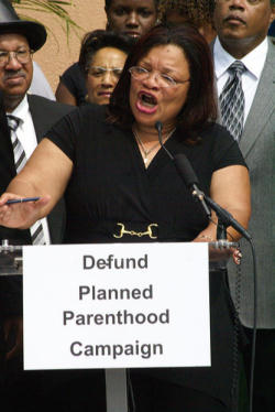 Dr. Alveda King, Pastoral Director and Director of African American Outreach for Priests for Life. Image of Dr. Alveda King, Pastoral Director and Director of African American Outreach for Priests for Life.