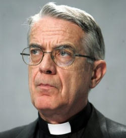 Father Federico Lombardi, director of the Vatican press office. Image of Father Federico Lombardi, director of the Vatican press office.