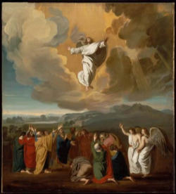 The lifting up of Jesus on the cross signifies and announces his lifting up by his Ascension into heaven, and indeed begins it. The lifting up of Jesus on the cross signifies and announces his lifting up by his Ascension into heaven, and indeed begins it.