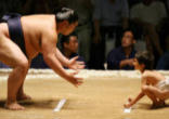 I recently found a photo of a little boy facing a sumo wrestler, I feel just like that, facing this modern day Goliath. Cancer felt like a giant. Image of I recently found a photo of a little boy facing a sumo wrestler, I feel just like that, facing this modern day Goliath. Cancer felt like a giant.