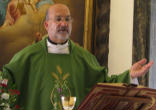Father James Farfaglia, the Happy Priest, is the pastor of Saint Helena of the True Cross of Jesus Catholic Church in Corpus Christi, Texas. Image of Father James Farfaglia, the Happy Priest, is the pastor of Saint Helena of the True Cross of Jesus Catholic Church in Corpus Christi, Texas.