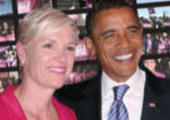 President Barack Obama and Cecile Richards of Planned Parenthood Image of President Barack Obama and Cecile Richards of Planned Parenthood