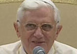 Pope Benedict XVI. Image of Pope Benedict XVI.