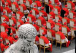 On Tuesday Pope Benedict XVI led celebrations for the solemnity of the Feast of Sts Peter and Paul Apostles. During Mass held in St Peter's basilica he bestowed the pallium on 38 Metropolitan Archbishops. Image of On Tuesday Pope Benedict XVI led celebrations for the solemnity of the Feast of Sts Peter and Paul Apostles. During Mass held in St Peter's basilica he bestowed the pallium on 38 Metropolitan Archbishops.