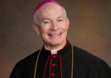 Archbishop George J. Lucas is the fifth archbishop and tenth to lead the Archdiocese of Omaha. He was named Archbishop of Omaha on June 3, 2009 after serving nearly 10 years in the Diocese of Springfield in Illinois. He was ordained a bishop on December 14, 1999 and installed on July 22, 2009.
Image of Archbishop George J. Lucas is the fifth archbishop and tenth to lead the Archdiocese of Omaha. He was named Archbishop of Omaha on June 3, 2009 after serving nearly 10 years in the Diocese of Springfield in Illinois. He was ordained a bishop on December 14, 1999 and installed on July 22, 2009.