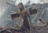 The Cross of steel beams left after the 9/11 attack. Image of The Cross of steel beams left after the 9/11 attack.