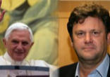 Pope benedict XVI and Peter Seewald. Image of Pope benedict XVI and Peter Seewald.