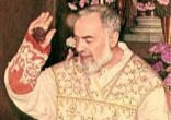 St. Pio bore the wounds of Christ in the stigmata for 50 years, the same wounds that also afflicted the likes of St. Francis of Assisi and St. Catherine of Siena. Image of St. Pio bore the wounds of Christ in the stigmata for 50 years, the same wounds that also afflicted the likes of St. Francis of Assisi and St. Catherine of Siena.