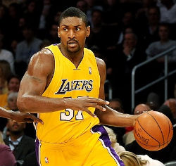 As a child, L.A. Laker Ron Artest received therapy through a government program that was discontinued once government funding ran out. He intends to repay the favor by auctioning off his championship ring to benefit children's mental health. As a child, L.A. Laker Ron Artest received therapy through a government program that was discontinued once government funding ran out. He intends to repay the favor by auctioning off his championship ring to benefit children's mental health.
