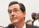 Stephen Colbert testifying on US farm workers before the Subcommittee on Immigration, Citizenship, Refugee, Border Security, and International Law on Capitol Hill in Washington, DC, September 24, 2010.
Photo by Saul Loeb/AFP/Getty Images Image of Stephen Colbert testifying on US farm workers before the Subcommittee on Immigration, Citizenship, Refugee, Border Security, and International Law on Capitol Hill in Washington, DC, September 24, 2010.
Photo by Saul Loeb/AFP/Getty Images