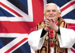 The greatest security Pope Benedict XVI has comes from the One whom he serves, the Lord Jesus Christ. Image of The greatest security Pope Benedict XVI has comes from the One whom he serves, the Lord Jesus Christ.