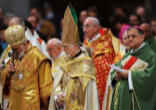 Participants in the opening Liturgy of the Synod of Bishops of the Middle East. Image of Participants in the opening Liturgy of the Synod of Bishops of the Middle East.