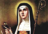 Wednesday's lesson was about St. Gertrude the Great (1256-1301 or 1302), Image of Wednesday's lesson was about St. Gertrude the Great (1256-1301 or 1302),