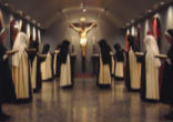 Carmelite Nuns praying the divine office Image of Carmelite Nuns praying the divine office
