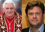 Pope Benedict XVI and Peter Seewald who conducted the interviews which led to the Book's publication Image of Pope Benedict XVI and Peter Seewald who conducted the interviews which led to the Book's publication