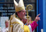 Anglican Bishop Andrew Burnham of Ebbsfleet, one of five Bishops who will resign their episcopal office and enter into the Catholic Church where they will be ordained as priests for the new Anglican ordinariate Image of Anglican Bishop Andrew Burnham of Ebbsfleet, one of five Bishops who will resign their episcopal office and enter into the Catholic Church where they will be ordained as priests for the new Anglican ordinariate