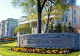 Belmont University in Nashville, a Protestant Christian University formerly associated with the Southern Baptist Church Image of Belmont University in Nashville, a Protestant Christian University formerly associated with the Southern Baptist Church