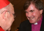 Archbishop Hepworth and Cardinal Levada. Image of Archbishop Hepworth and Cardinal Levada.