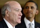 President Obama and his new Chief of Staff Bill Daley Image of President Obama and his new Chief of Staff Bill Daley