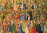 Saints in prayer Image of Saints in prayer