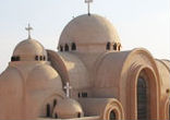 Saint Bishoy Monastery in Wadi el-Natroun, Egypt Image of Saint Bishoy Monastery in Wadi el-Natroun, Egypt