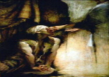 Jesus healing the man born blind Image of Jesus healing the man born blind