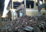 Church of the Two Martyrs St. George and St. Mina in the village of Sool before reconstruction. (Used by permission of Al-Watani newspaper)
Image of Church of the Two Martyrs St. George and St. Mina in the village of Sool before reconstruction. (Used by permission of Al-Watani newspaper)