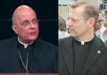 Cardinal George and Fr. Pfleger Image of Cardinal George and Fr. Pfleger