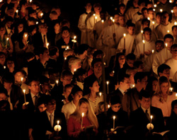 He has been raised and the Light dispels the darkness He has been raised and the Light dispels the darkness
