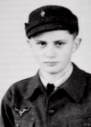The pope at the age of 10 years of age joined the Hitler Youth in 1941 when it became compulsory for all German boys. The pope at the age of 10 years of age joined the Hitler Youth in 1941 when it became compulsory for all German boys.
