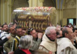 The relics of the Saint Processed through the Holy Land Image of The relics of the Saint Processed through the Holy Land