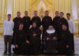 Knights of the Holy Eucharist with Mother Angelica Image of Knights of the Holy Eucharist with Mother Angelica