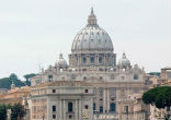 View of St. Angelo Bridge & St. Peter's Basilica,
Photo by Jimmy Harris, Creative Commons, May 31, 2008 Image of View of St. Angelo Bridge & St. Peter's Basilica,
Photo by Jimmy Harris, Creative Commons, May 31, 2008