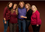 Kody Brown and his wives, from left, Robyn, Christine, Meri and Janelle. The family is the focus of a reality TV show, Image of Kody Brown and his wives, from left, Robyn, Christine, Meri and Janelle. The family is the focus of a reality TV show,