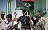 Libyan rebels reported gains against loyalist forces on Wednesday. Image of Libyan rebels reported gains against loyalist forces on Wednesday.