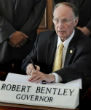 Alabama Gov. Robert Bentley (R) signed Alabama's new immigration law in June. Image of Alabama Gov. Robert Bentley (R) signed Alabama's new immigration law in June.