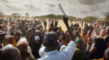 Islamic militants in Somalia are putting millions in peril as they terrorize famine victims. Image of Islamic militants in Somalia are putting millions in peril as they terrorize famine victims.