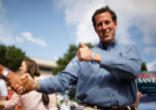 Presidential Candidate Rick Santorum on the campaign trail Image of Presidential Candidate Rick Santorum on the campaign trail