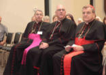 Cardinal Burke, Archbishop Naumann and Bishop Finn Image of Cardinal Burke, Archbishop Naumann and Bishop Finn