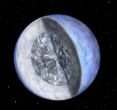 Astronomers have discovered a diamond, four times the size of Earth. No pressure, rap stars. Image of Astronomers have discovered a diamond, four times the size of Earth. No pressure, rap stars.