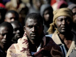 North African refugees are settling in makeshift camps, fearing for their safety and future. Image of North African refugees are settling in makeshift camps, fearing for their safety and future.