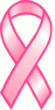 The pink ribbon is the national symbol for breast cancer awareness. Image of The pink ribbon is the national symbol for breast cancer awareness.